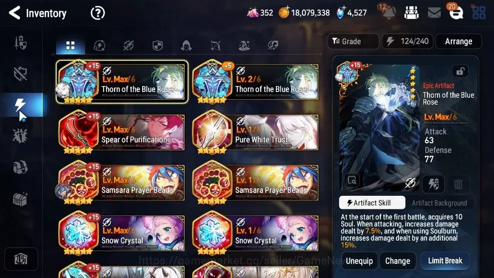 Epic Seven Accounts GLOBAL Unverif|New Era|16 ML(Salome,Har setti,Etc) image 17