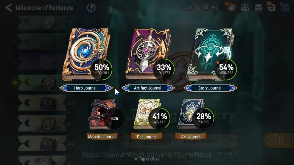 Epic Seven Accounts GLOBAL Unverif|New Era|16 ML(Salome,Har setti,Etc) image 5