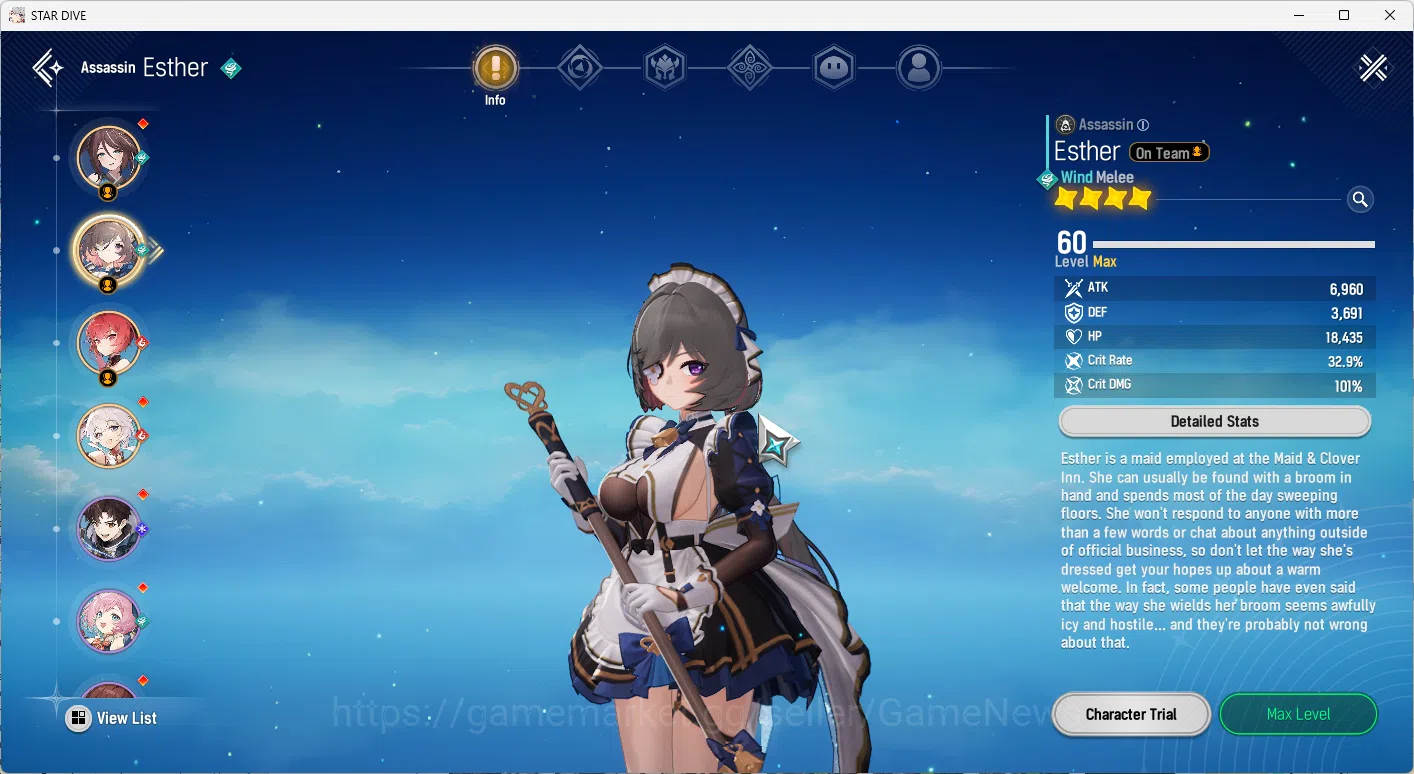 Mongil:Star Dive Accounts Global|AL50|4 SSR Meta 2 Limited[(Mina,Esther,Flar image 7