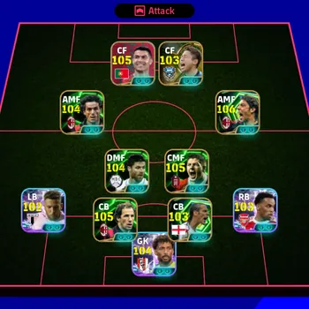 eFootball Accounts Legends & Iconic Players  eFootball Mobile Account | 3229 Team Strength | Portugal Squad | Top Players