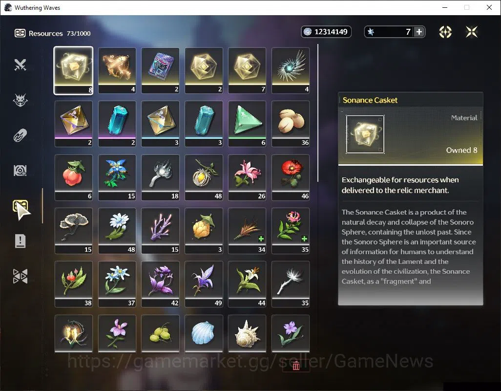 Wuthering Waves Accounts NA|UL 46|120 Lustrous Tide|2 Limited| [Aemeath,Lup image 8