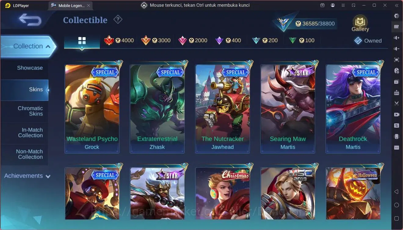 Mobile Legends: Bang Bang Accounts Global|Hero 96|Skin 174|Expert|KOF Karina|CC Natal image 15