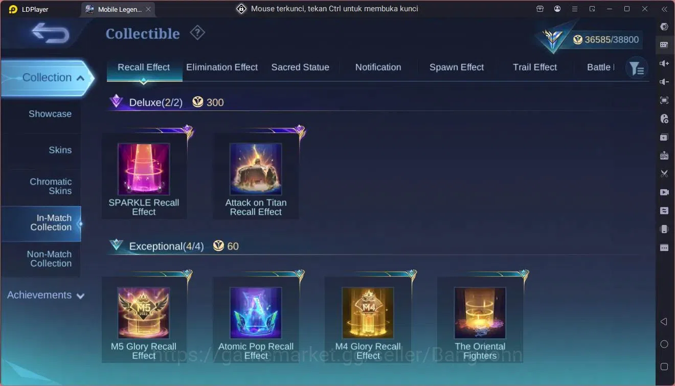 Mobile Legends: Bang Bang Accounts Global|Hero 96|Skin 174|Expert|KOF Karina|CC Natal image 20