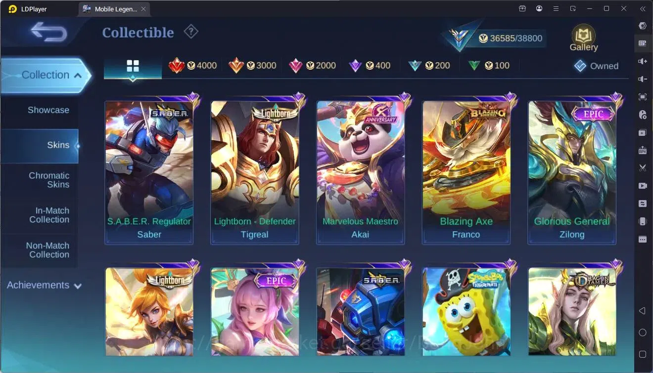 Mobile Legends: Bang Bang Accounts Global|Hero 96|Skin 174|Expert|KOF Karina|CC Natal image 9