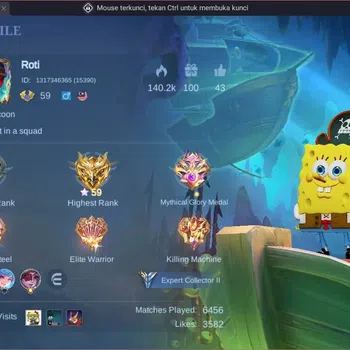 Mobile Legends: Bang Bang Collector Global|Hero 96|Skin 174|Expert|KOF Karina|CC Natal image 1