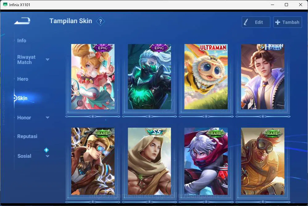 Honor of Kings Accounts GLOBAL | hero 35, skin 17 yuan ge, legend wukong,  image 6