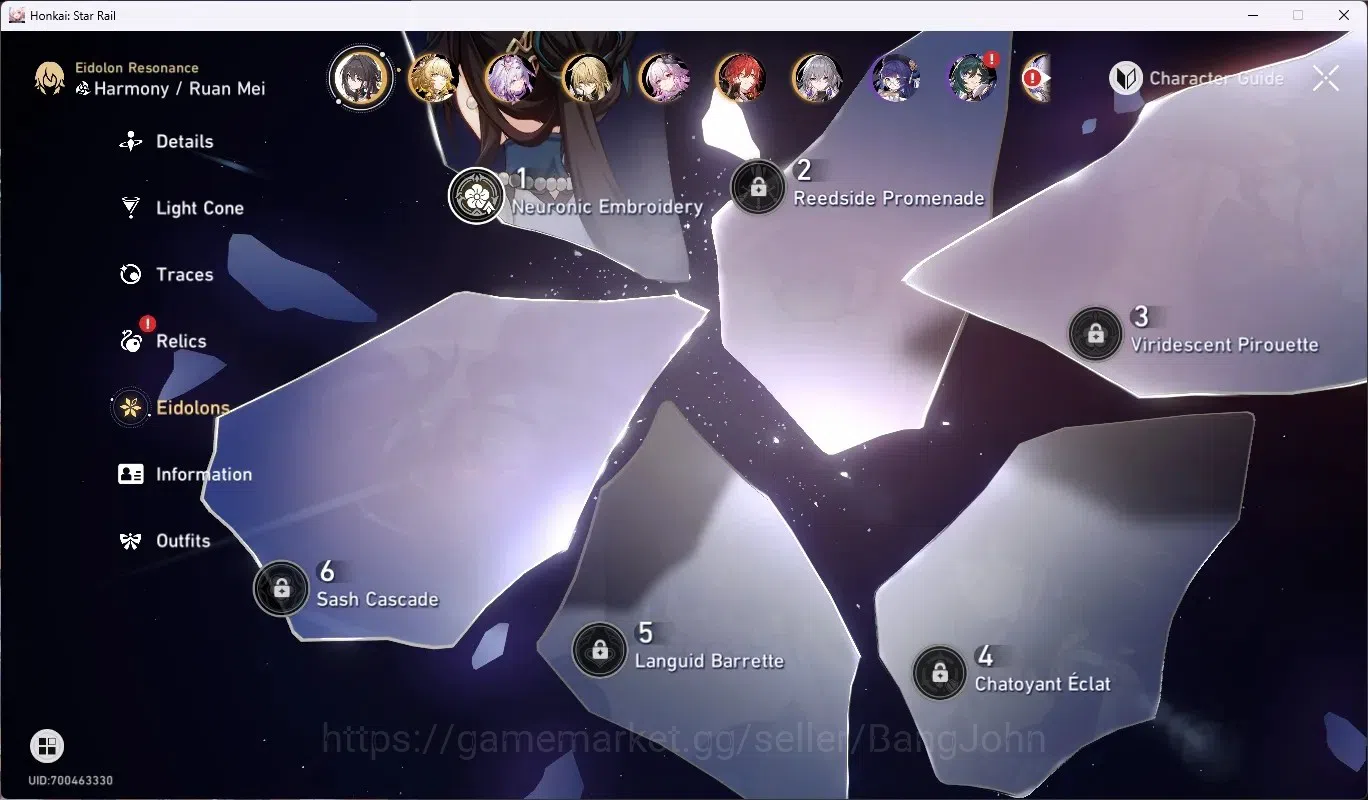 Honkai Star Rail Accounts EU|TL 70|18 Limited [SilverWolfLv.999,Castorice]+S image 10