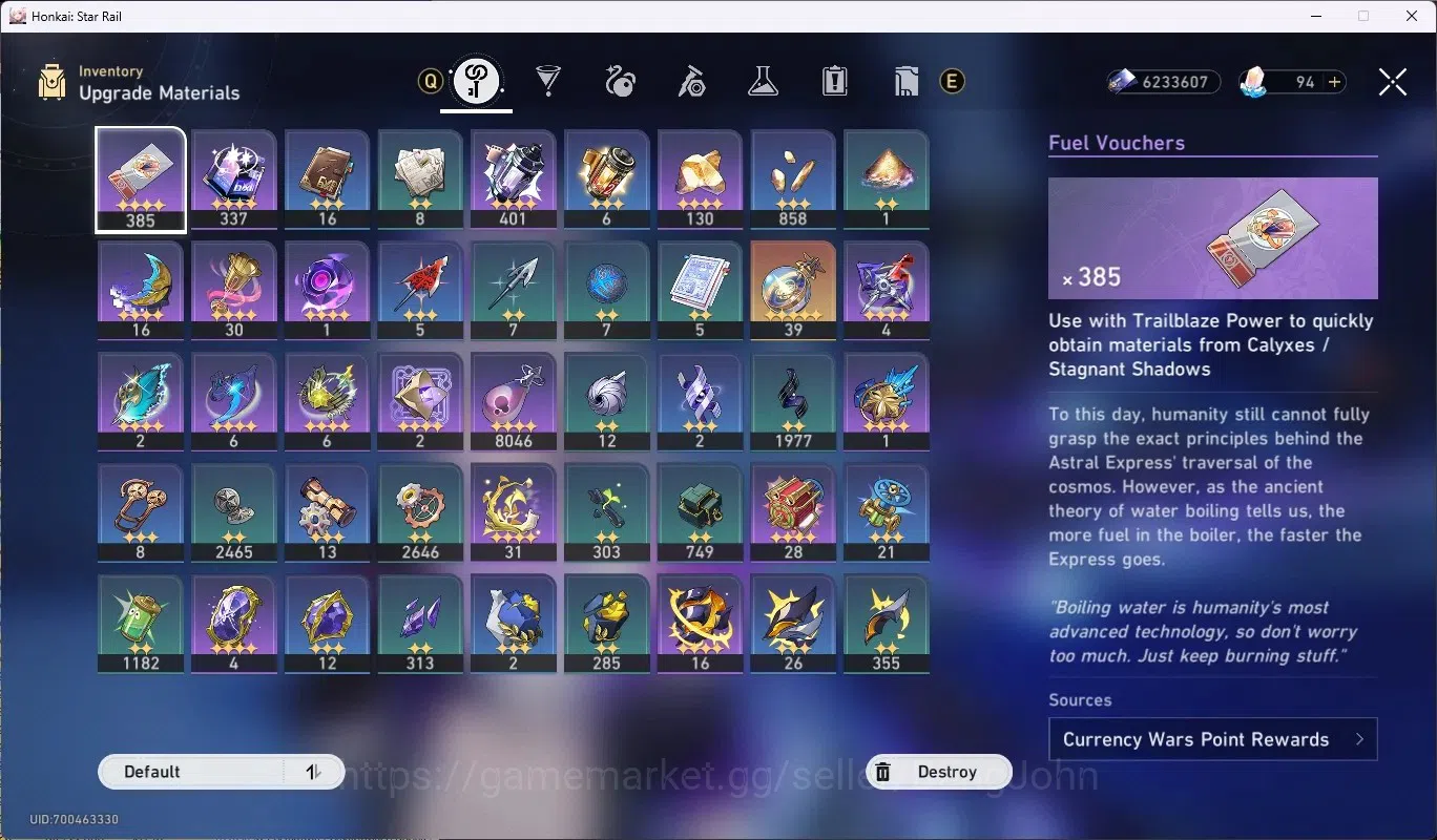 Honkai Star Rail Accounts EU|TL 70|18 Limited [SilverWolfLv.999,Castorice]+S image 14