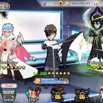 Bleach: Brave Souls Accounts Starter Global|523K BP+15K Orb|Fresh All Story|TYBW26(Ichigo,Byakuya,Giselle,Bambietta),11th