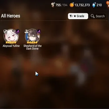 Epic Seven Accounts Starter GLOBAL Unverif|NewEra|2 ML(Shepherd Dark Diene,A Yufine)+Vildred,Jenua,Tenebria,Etc|PoH+Bless
