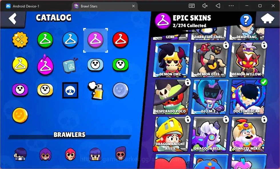 Brawl Stars Accounts Global | 435 Thropy|12 Brawler|1 Max Hypercharge(N image 2