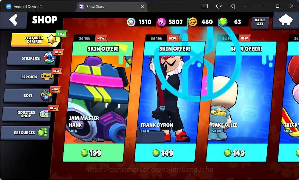 Brawl Stars Accounts Global | 435 Thropy|12 Brawler|1 Max Hypercharge(N image 5