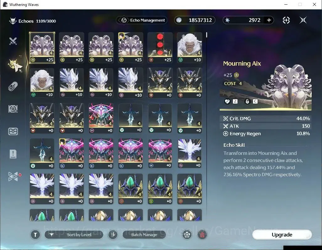 Wuthering Waves Accounts SEA|UL 49|2 Limited|(Lucy R6,Rebecca)+Sign|2,9K As image 6