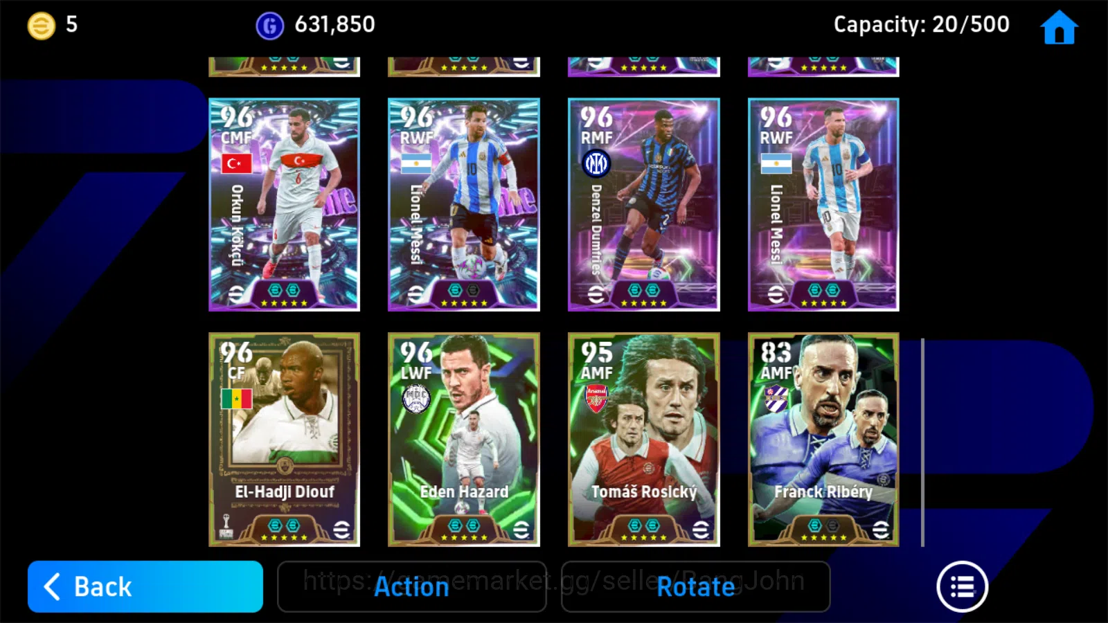 eFootball Accounts Others Power 3180 | shinji kagawa epicdb,viera epicdb,dumries showtime, huijsen,rijkaard | coach amorim 6