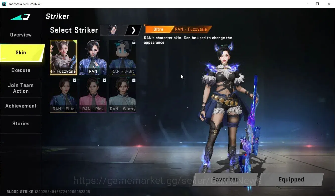 Blood Strike Accounts ASIA| 2 ULTRA [RAN-FuzzyTale,M700-PowerSurge]+Coll image 3