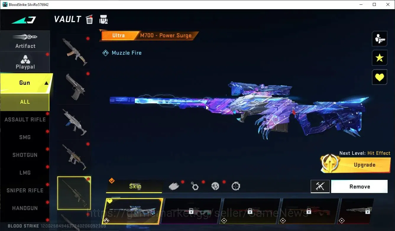 Blood Strike Accounts ASIA| 2 ULTRA [RAN-FuzzyTale,M700-PowerSurge]+Coll image 4