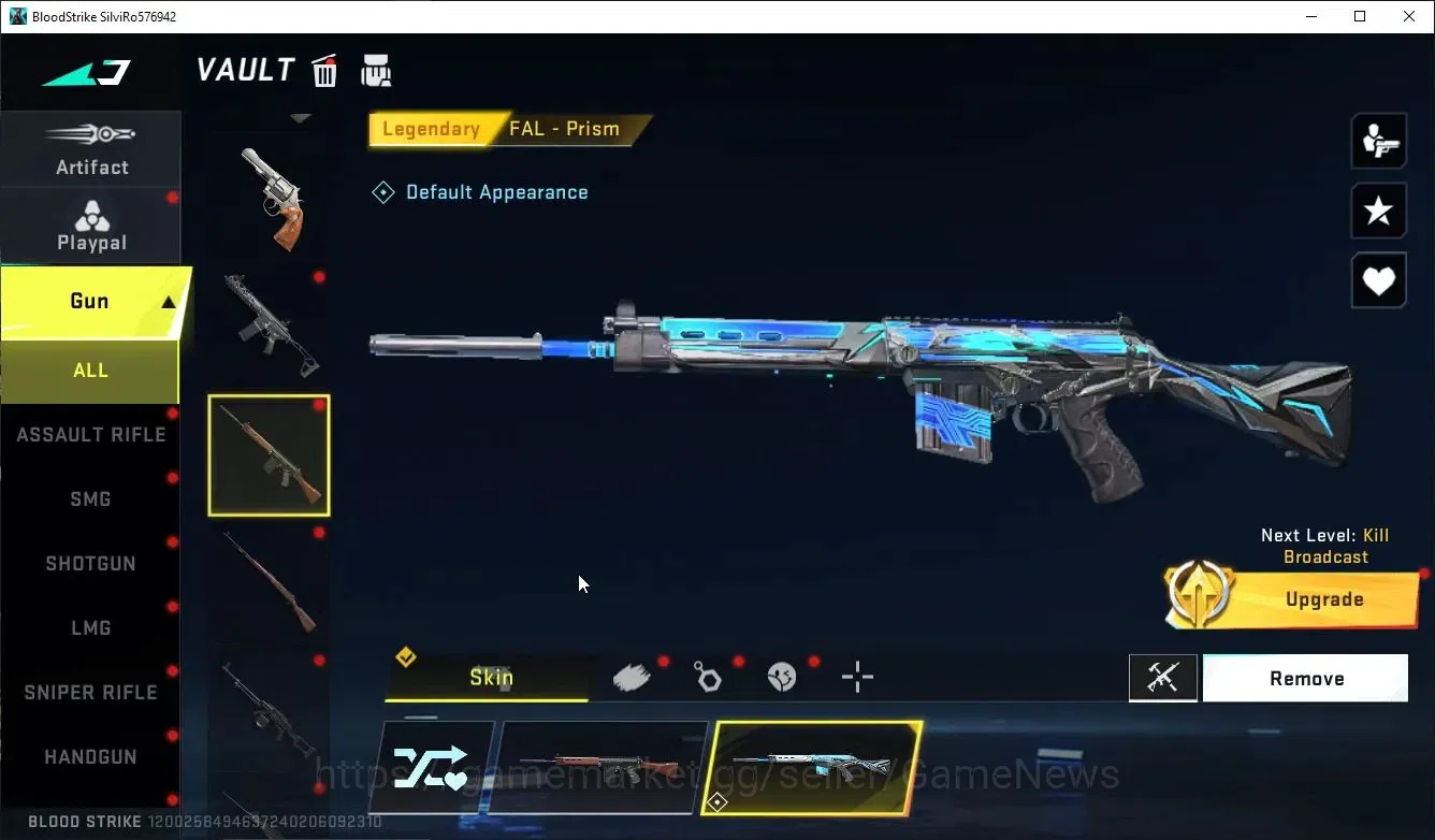 Blood Strike Accounts ASIA| 2 ULTRA [RAN-FuzzyTale,M700-PowerSurge]+Coll image 8