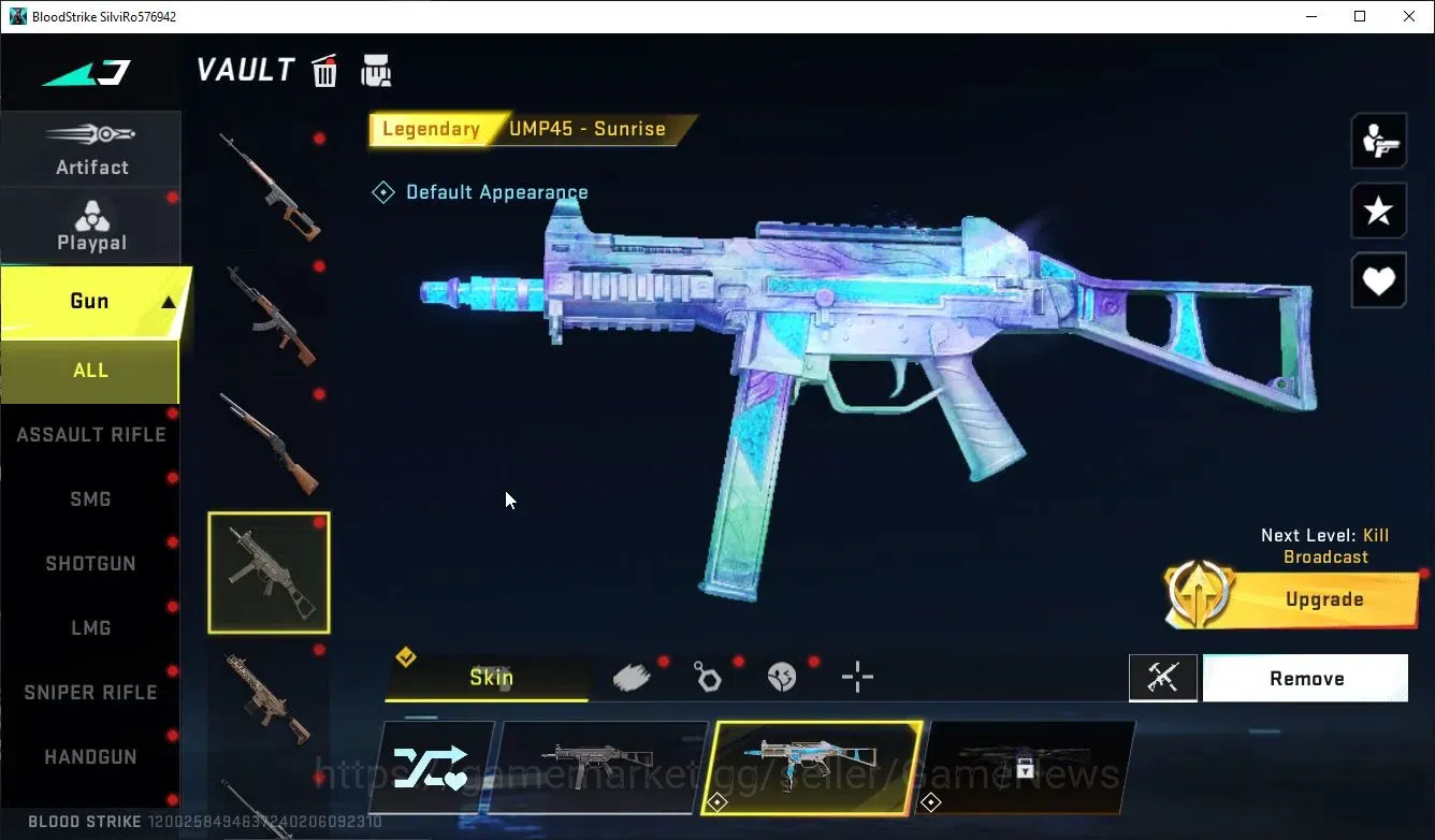 Blood Strike Accounts ASIA| 2 ULTRA [RAN-FuzzyTale,M700-PowerSurge]+Coll image 9