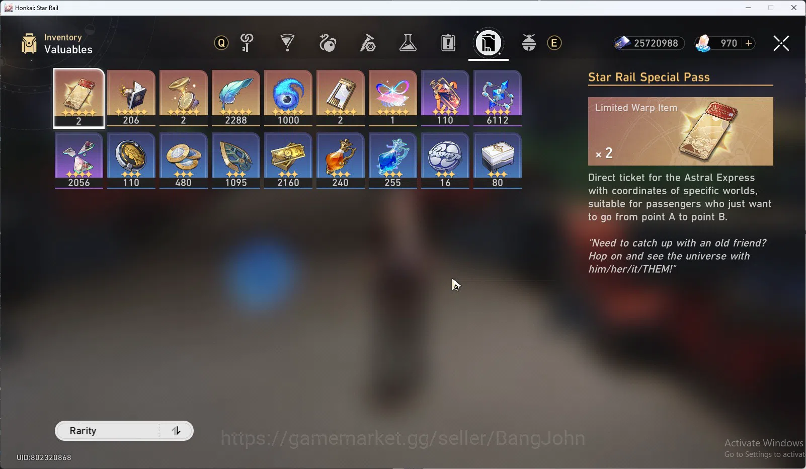 Honkai Star Rail Accounts ASIA TL70|6 Sig LC:Feixiao/Rappa/Lingsha/dll|Robin image 10