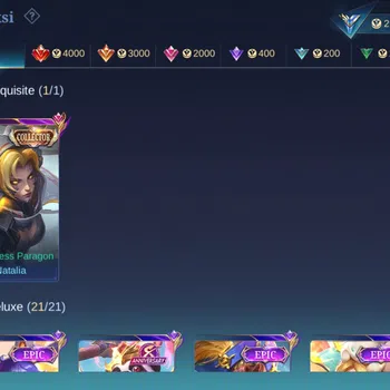 Mobile Legends: Bang Bang Accounts Collector Global|Skin 136|Expert|Collector Natalia,PACE Fanny,Blazing Aldous,S.A.B.E.R