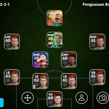 eFootball Accounts Legends & Iconic Players Mobile|PW 2017|Erling Haaland BigT,Dennis Bergkamp Epic,Lionel Messi
