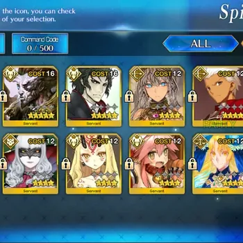 Fate-Grand Order Accounts NA Starter Fuyuki Lv 1|3 SSR Izumo no Okuni,Xiang Yu,Hijikata Toshizo|42 Golden Apple|Birthday