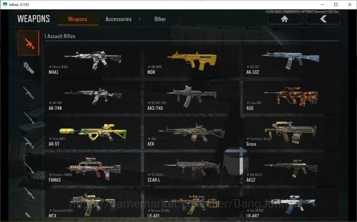 Arena Breakout Accounts MOBILE|LVL30 SV 34,7 M|CV 25.1 M|WP SKIN KOI LR-AR image 12