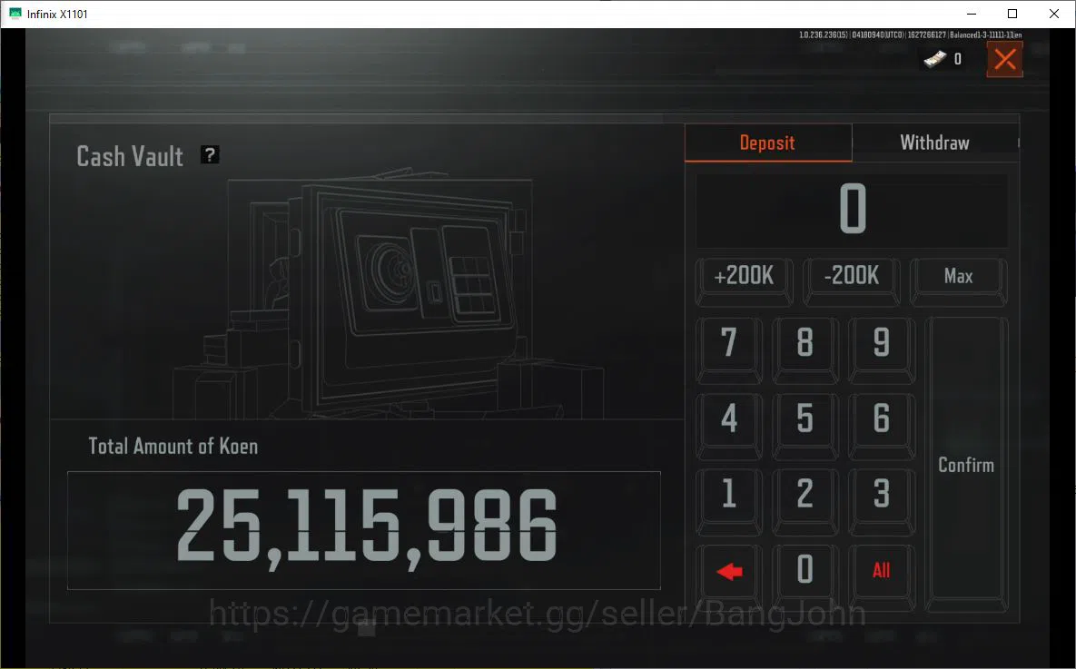 Arena Breakout Accounts MOBILE|LVL30 SV 34,7 M|CV 25.1 M|WP SKIN KOI LR-AR image 2