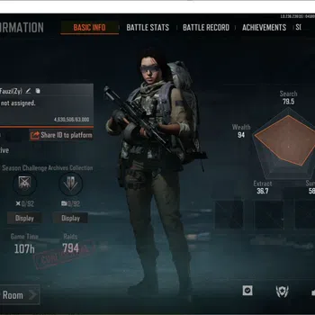 Arena Breakout High-End MOBILE|LVL30 SV 34,7 M|CV 25.1 M|WP SKIN KOI LR-AR image 1