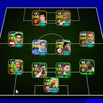 eFootball Accounts Mid-Tier Android|Power 3189|BigTime George Best|15 Epic Ricardo Quaresma,Oliver Kahn,F.Rijkaard|6