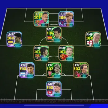 eFootball Accounts Legends & Iconic Players OVR 3203