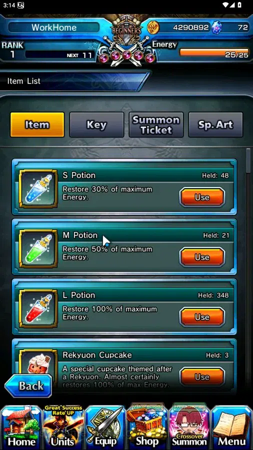 Grand Summoners Accounts Global|Rank 1|19 Ascend 3 TW|(Chloe,Summer Chloe,M image 2