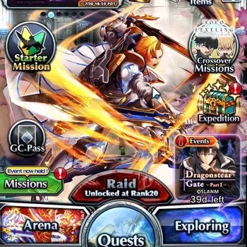 Grand Summoners End-Game Global|Rank 1|19 Ascend 3 TW|(Chloe,Summer Chloe,M image 1