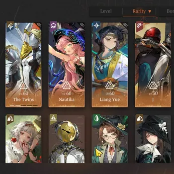 Reverse: 1999 Accounts Midgame GLOBAL|Lv 54|Team Conduit Twins,Bloodtithe|17 SSR 4 Limit|Rhiannon P5,The Twins