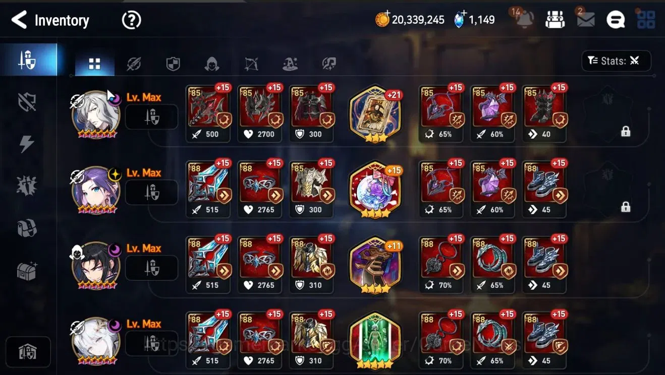 Epic Seven Accounts GLOBAL Unverif|New Era|7 ML(Salome,NM Luna,LW Peir image 16
