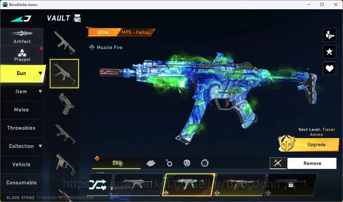 Blood Strike Accounts ASIA | 1 ETERNAL: UMP45-Infinite | 1 EVA,1 7DS | 1 image 3