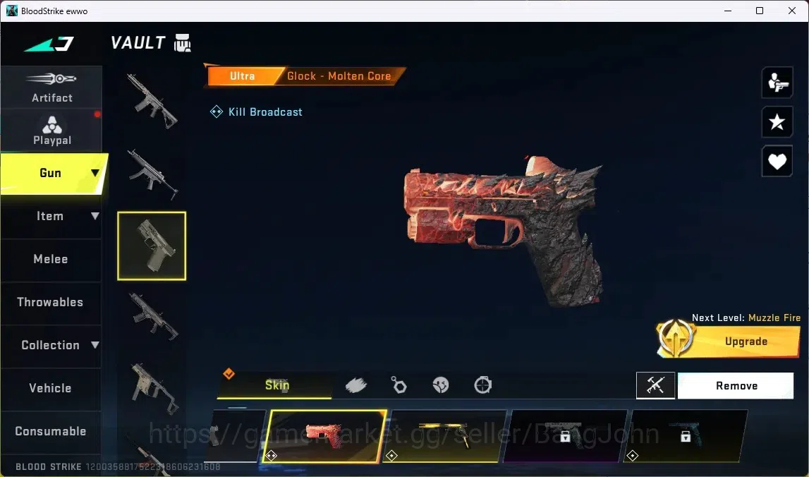 Blood Strike Accounts ASIA | 1 ETERNAL: UMP45-Infinite | 1 EVA,1 7DS | 1 image 4