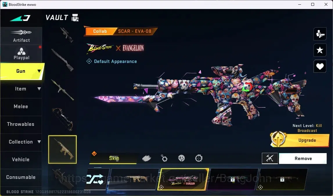 Blood Strike Accounts ASIA | 1 ETERNAL: UMP45-Infinite | 1 EVA,1 7DS | 1 image 5