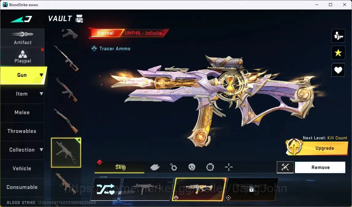 Blood Strike Accounts ASIA | 1 ETERNAL: UMP45-Infinite | 1 EVA,1 7DS | 1 image 9