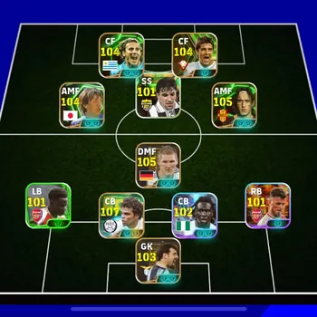 eFootball Accounts Legends & Iconic Players COLECTIVE 3210+ | LEGEND M GOTZE x ALESANDRO D PIERO x PEPE x NAKAMURA x