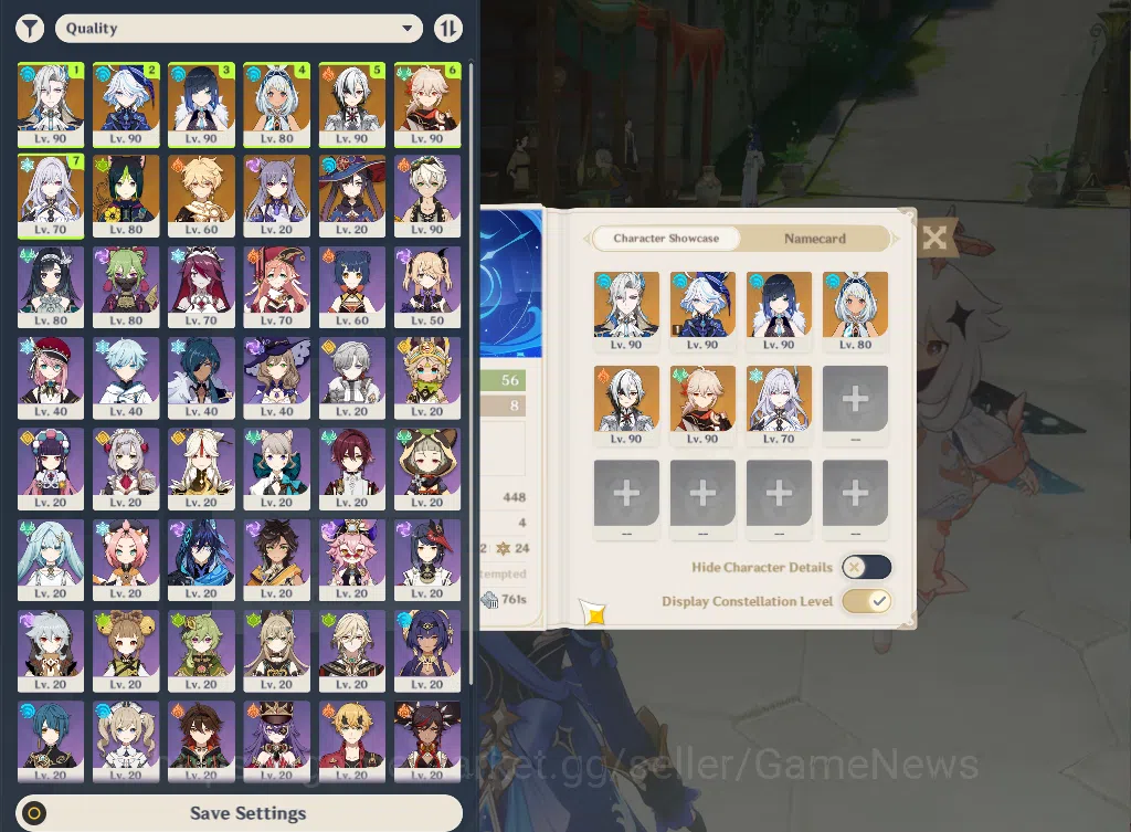 Genshin Impact Accounts ASIA|AR59|PremTeam Neuvillette|7Limited+1(*5WP)|Fu image 1