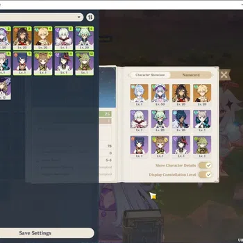 Genshin Impact Accounts Reroll Asia|AR 25|1 Limited(Odette) + 2 Standard(Dehya,Mizuki) StellarSwirl |Low AQ & Map |All
