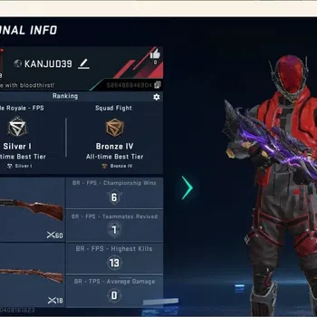 Blood Strike Accounts Others ASIA | 1 Eternal Gun: Kala - Whisper Lv.2| 1 Ultra Melee: Katar - Selachian|1 Ultra