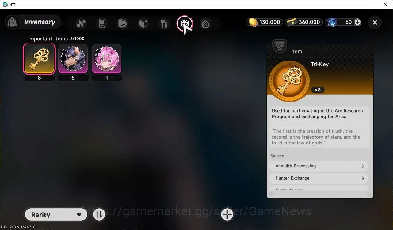 Neverness to Everness Accounts Global EU |HL 3| 5 SSR Hotori, Sakiri, Hathor, Daf image 12