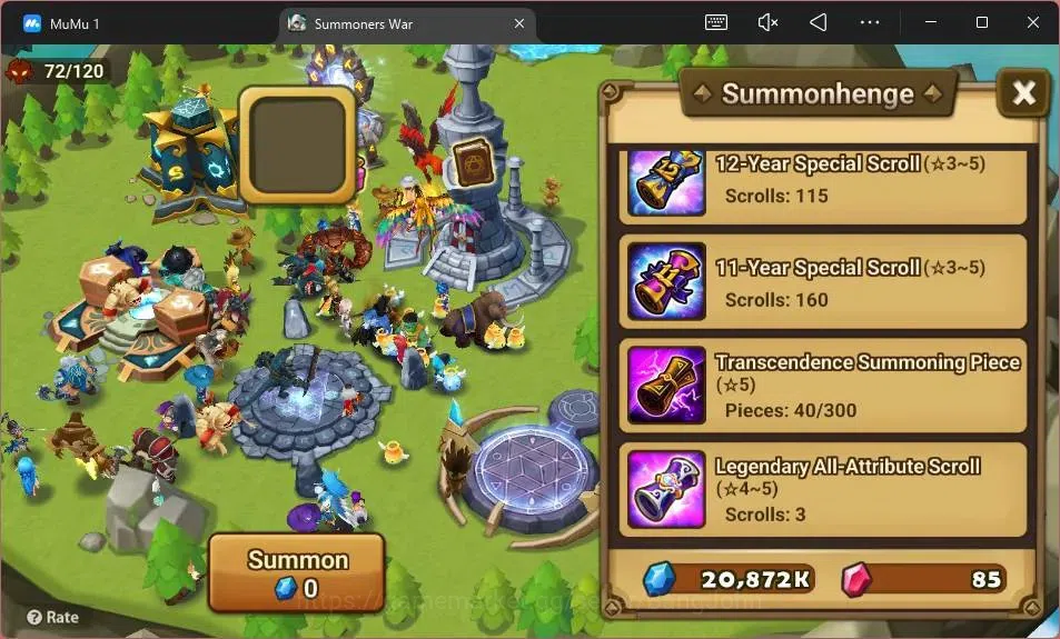 Summoners War: Sky Arena Accounts GLOBAL | NB 5 TESHAR,Starter Gacha 115 12Y+160 11Y image 3