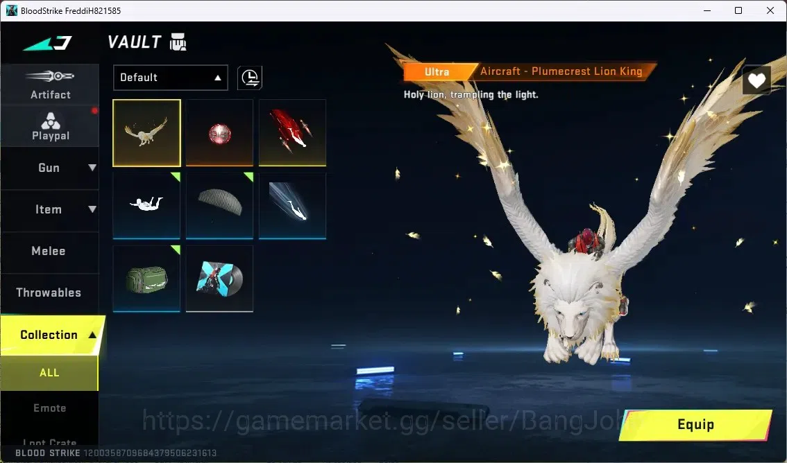 Blood Strike Accounts ASIA | ULTRA MELEE: Lightblade-Dark Force | 2 ULTR image 4
