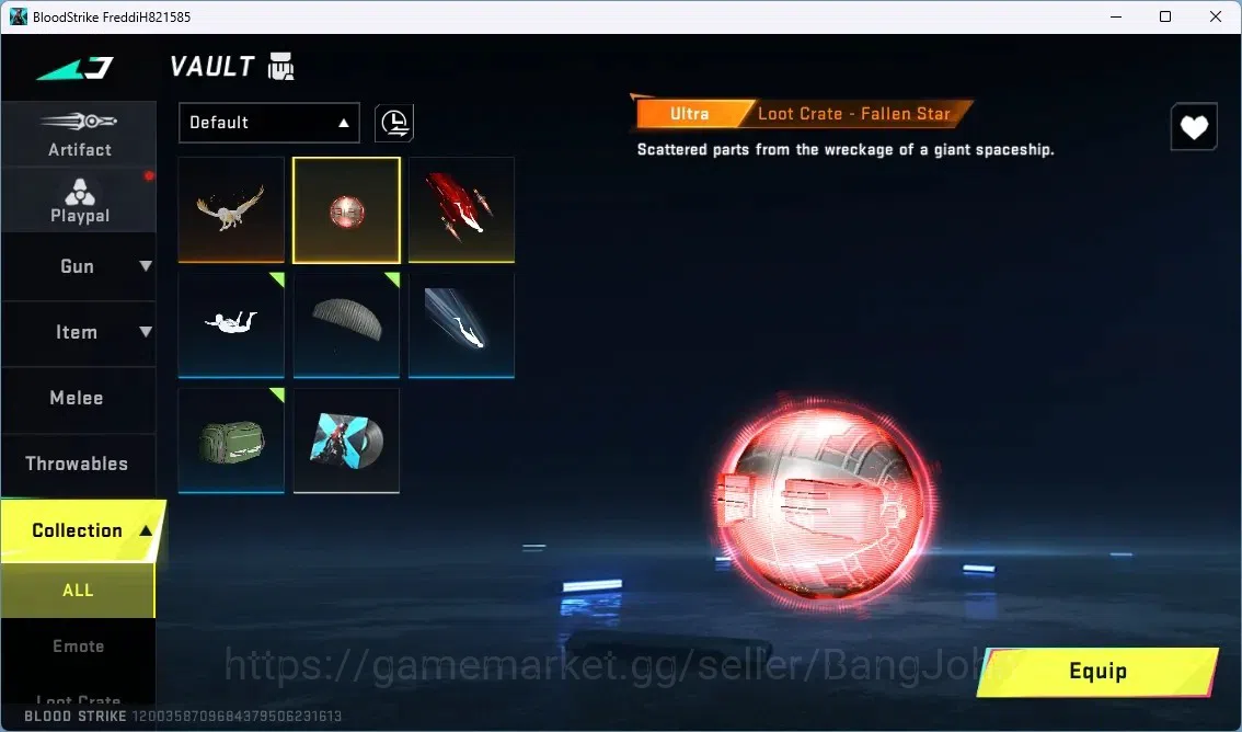 Blood Strike Accounts ASIA | ULTRA MELEE: Lightblade-Dark Force | 2 ULTR image 5