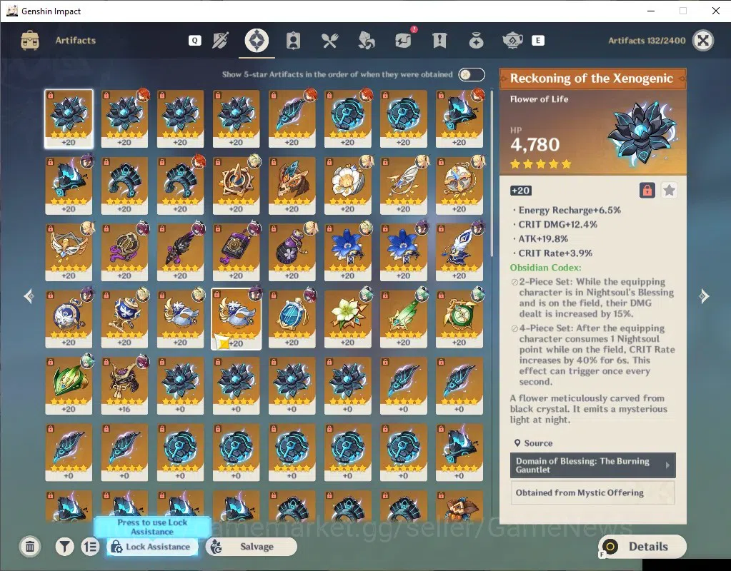 Genshin Impact Accounts Others Asia|AR 55|1 Limited (Mavuika) 2 Char Standard(Mona,keqing)|Male MC|Take Mail|Check SS(GI7345) 4