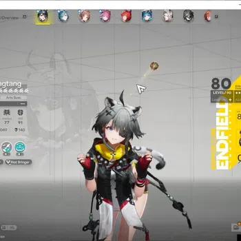 Arknights: Endfield Accounts ASIA|Lv48|5SSR(1Limited)+10(*6WP)|(ZhuangFangyi,La image 1