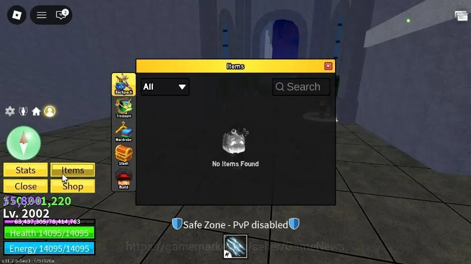 Roblox Accounts Blox Fruit|Lv 2002|Electric Claw|10M Beli 5,8K Fra image 2